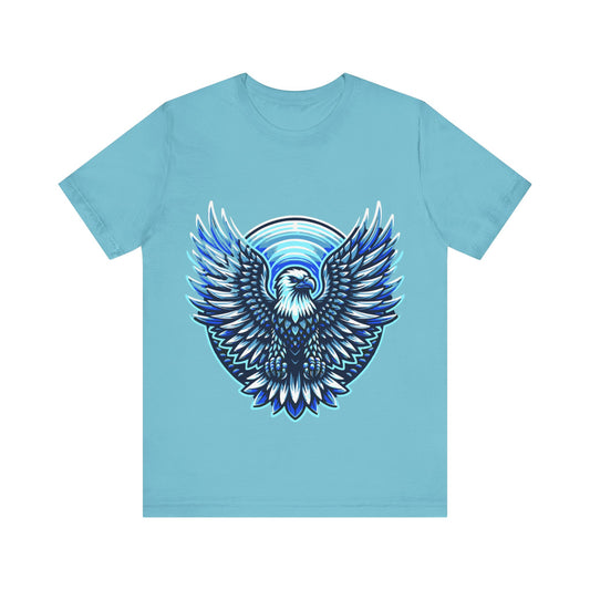 Eagle Turquoise Short Sleeve Tee